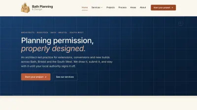 Bath Planning website — architectural design and planning permission in Bath