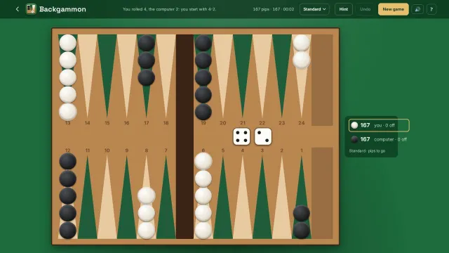 Bath IT Games — Backgammon